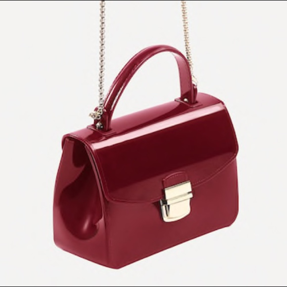 Mini Red Chain Hand Bag